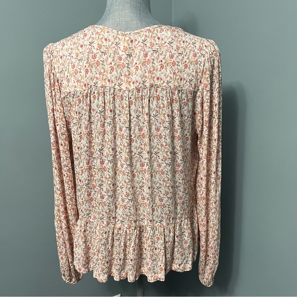 ANTHROPOLOGIE Gentle Fawn floral boho blouse size small forest fairy - Picture 6 of 12